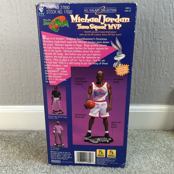 1996 Michael Jordan Space Jam doll, new in box - Picture 5 of 10
